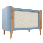 Berço Bo Palha – Azul Sereno-Jequitiba