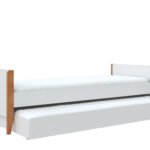 Cama bo – branco-jequitibá – com auxiliar tropicando