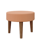 Puff redondo – Parma terracota