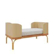 Mini cama aquarela – capuccino