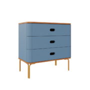 comoda aquarela – azul sereno