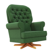 Poltrona Comfort – Sarja Verde – pés giro e balanço