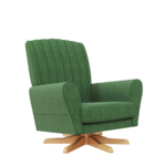 Poltrona Cacau Wave – Sarja Verde – pés giro e balanço