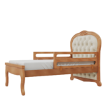 mini cama opera c captone c meia grade – madeira_veludo bege