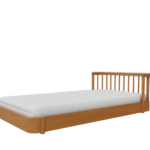 Cama Cloud Baixa – Madeira
