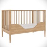 Mini cama Sora madeira caramelo