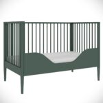 Mini cama Sora verde pirulito